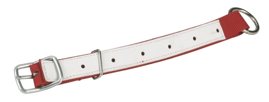 Halsband v. schapen, nyl. 60cm - rood -