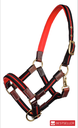 Halter ruby ​​with leather