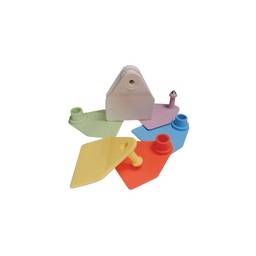 [gp7506-08] Allflex pentag vrouw wit 100st