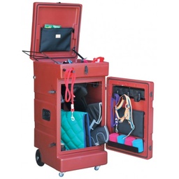 [P1215513] Armoire à selle sur roulettes Lagee