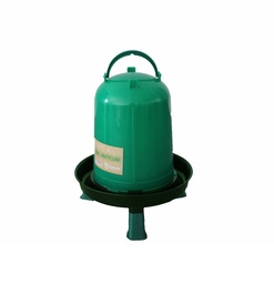 [11086] Eco gerecycleerde kippendrinkbak met poten 8 L
