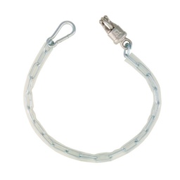 Tie-down chain with PVC cover